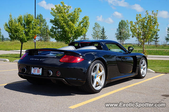 Porsche Carrera GT spotted in Calgary, Canada