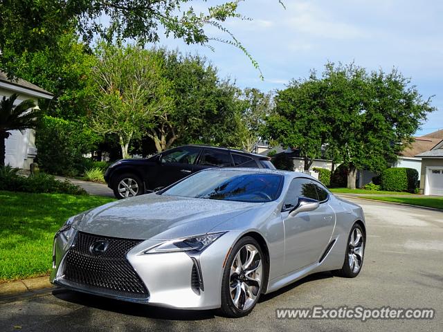 Lexus LC 500 spotted in Jacksonville, Florida