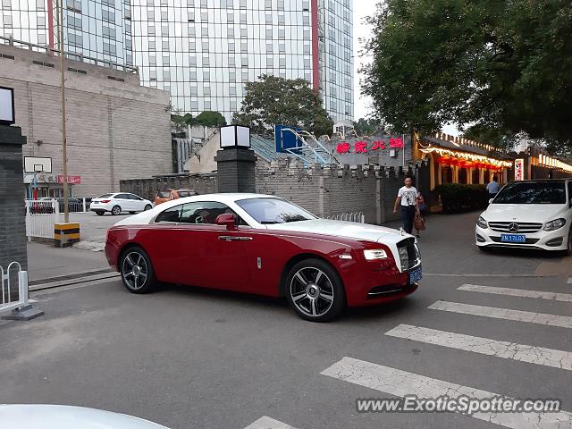 Rolls-Royce Wraith spotted in Beijing, China