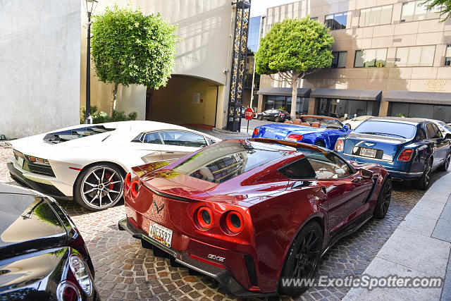 Chevrolet Corvette Z06 spotted in Beverly Hills, California