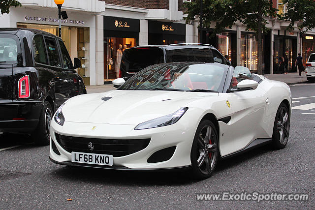 Ferrari Portofino spotted in London, United Kingdom
