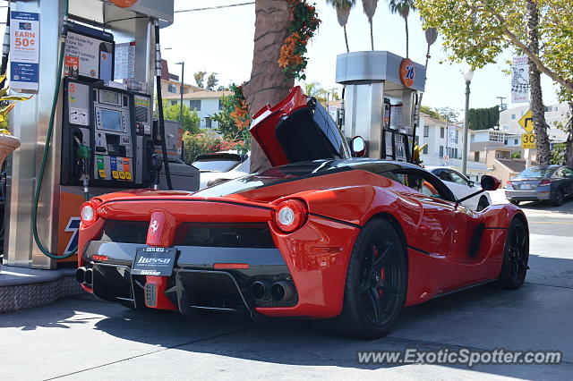 Ferrari LaFerrari spotted in Los Angeles, California