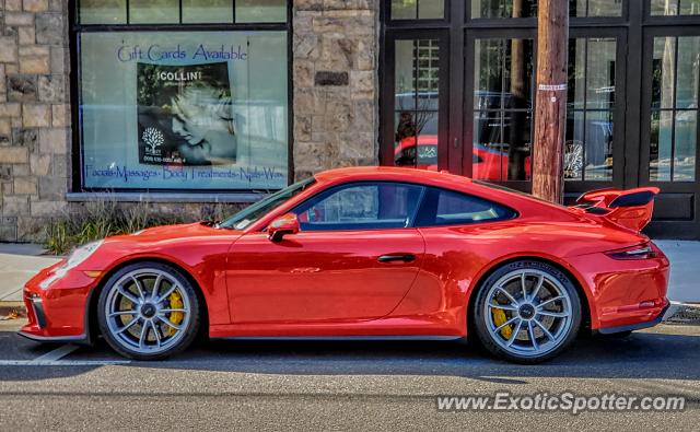 Porsche 911 GT3 spotted in Bernardsville, New Jersey