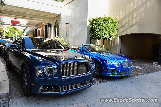 Bentley Mulsanne spotted in Beverly Hills, California