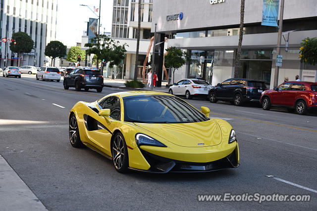 Mclaren 570S spotted in Beverly Hills, California
