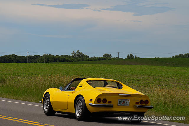 Ferrari 246 Dino spotted in Medina, Minnesota