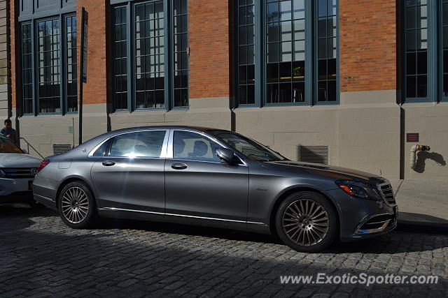 Mercedes Maybach spotted in Manhattan, New York