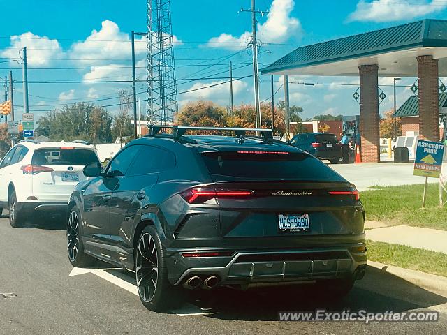Lamborghini Urus spotted in Greensboro, North Carolina