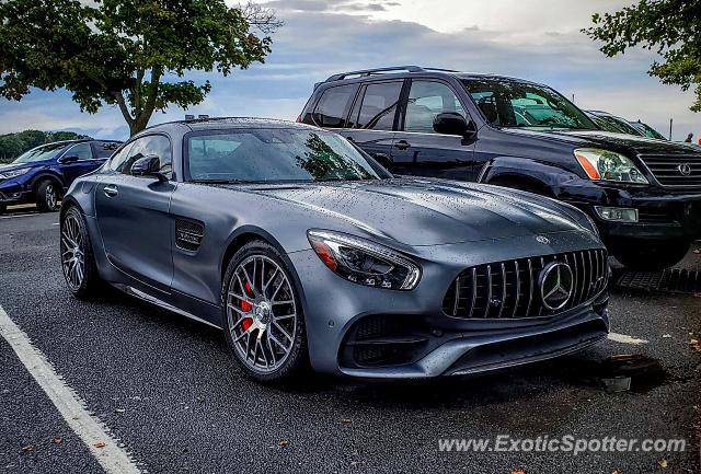 Mercedes AMG GT spotted in Sag Harbor, New York