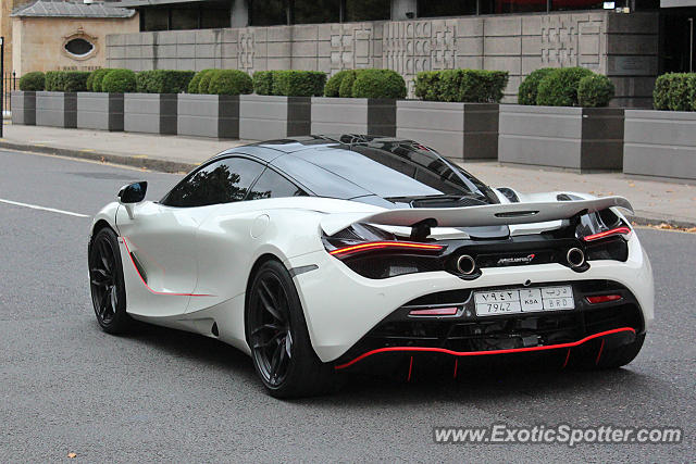 Mclaren 720S spotted in London, United Kingdom