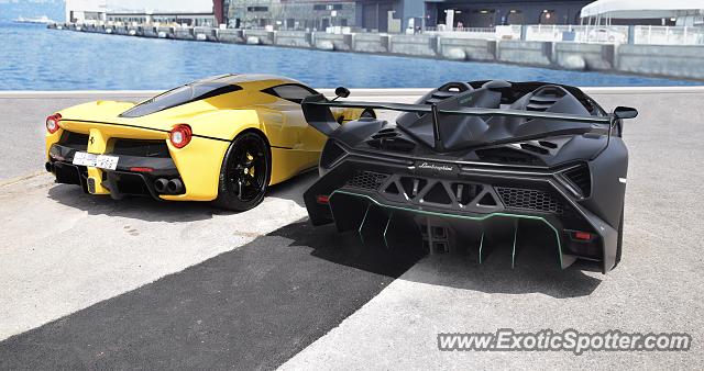 Lamborghini Veneno spotted in Monte Carlo, Monaco