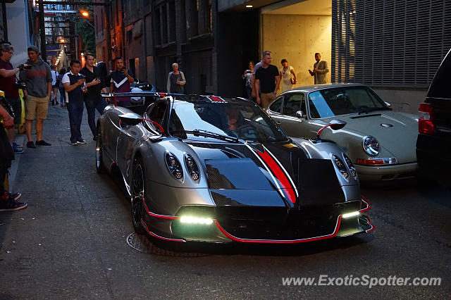 Pagani Huayra spotted in Vancouver, Canada