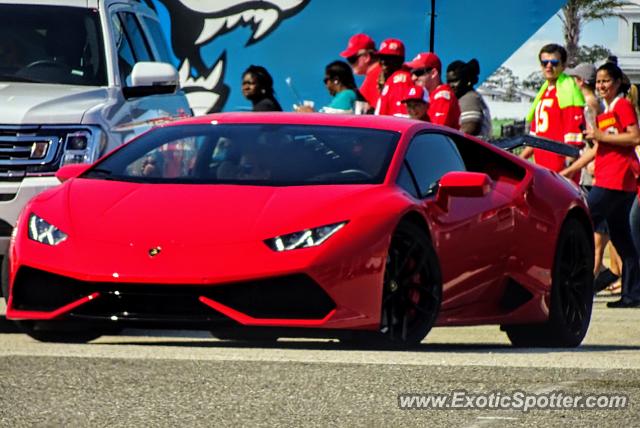 Lamborghini Huracan spotted in Jacksonville, Florida