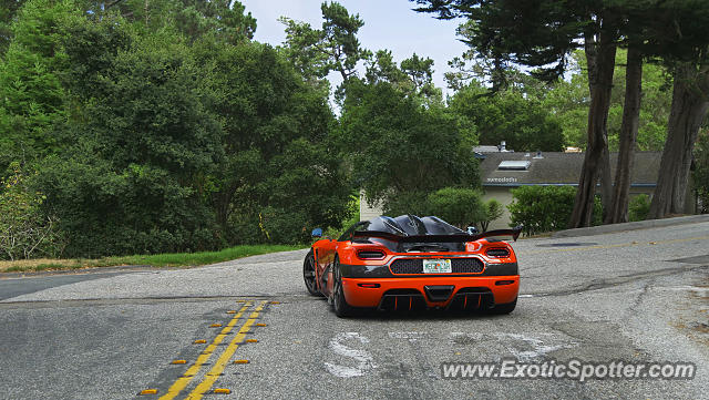 Koenigsegg Agera R spotted in Carmel, California