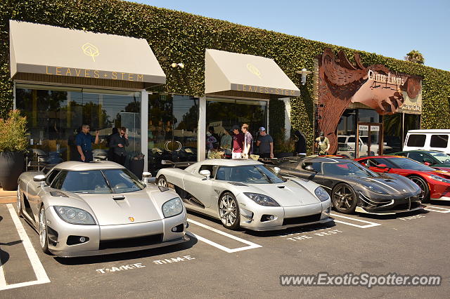 Koenigsegg CCX spotted in Newport Beach, California