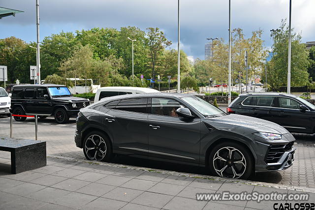 Lamborghini Urus spotted in Warsaw, Poland