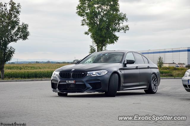 BMW M5 spotted in Zgorzelec, Poland