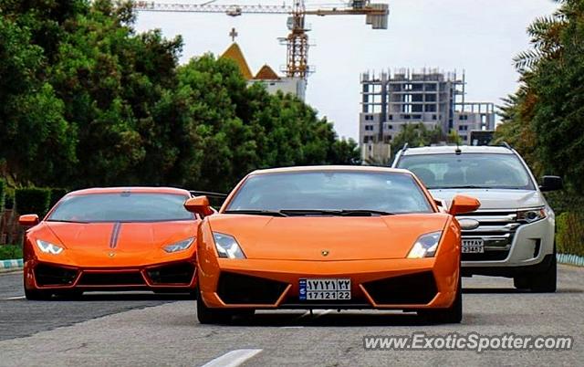 Lamborghini Huracan spotted in Kish, Iran