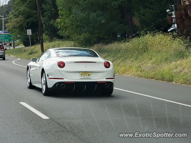 Ferrari California spotted in Green brook, New Jersey