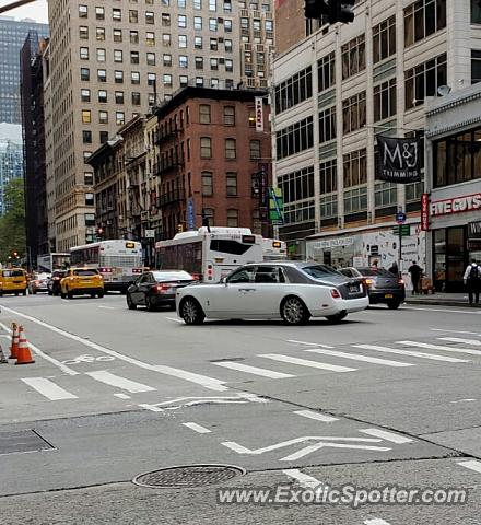 Rolls-Royce Phantom spotted in Manhattan, New York