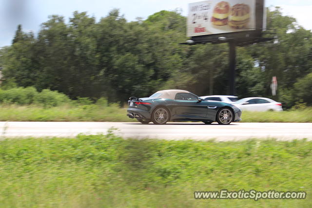 Jaguar F-Type spotted in Brandon, Florida