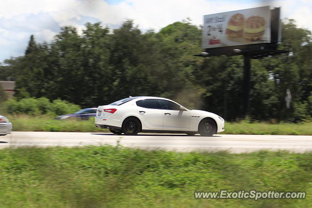Maserati Ghibli spotted in Brandon, Florida