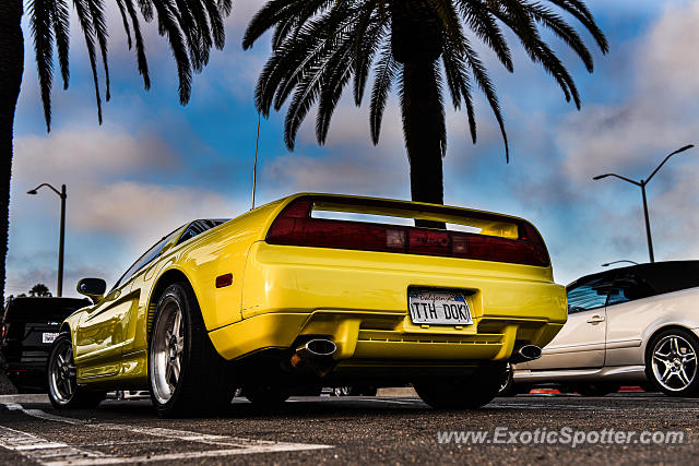 Acura NSX spotted in Newport Beach, California