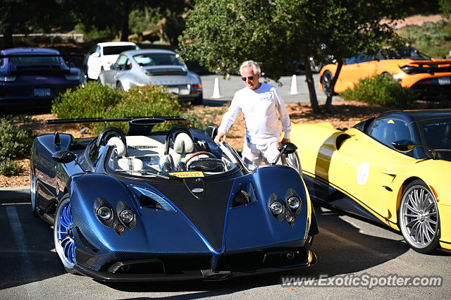 Pagani Zonda spotted in Carmel Valley, California