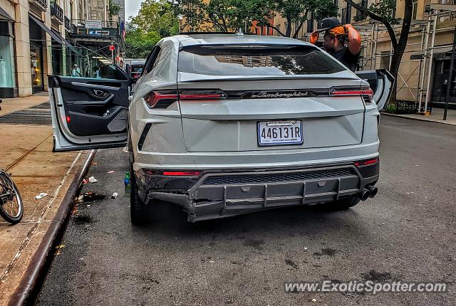 Lamborghini Urus spotted in Manhattan, New York
