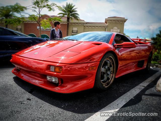 Lamborghini Diablo spotted in Miami, Florida
