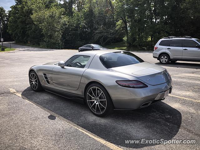 Mercedes SLS AMG spotted in Bloomington, Indiana
