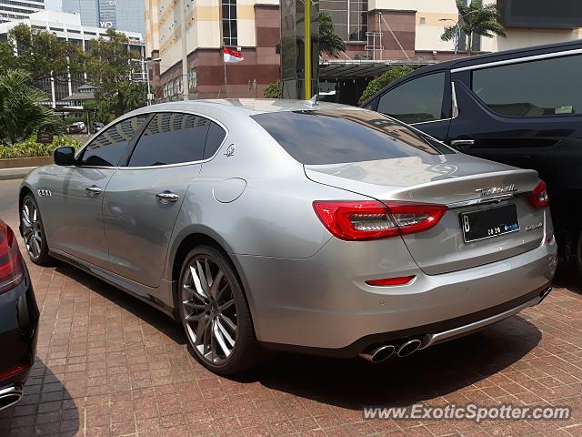 Maserati Quattroporte spotted in Jakarta, Indonesia
