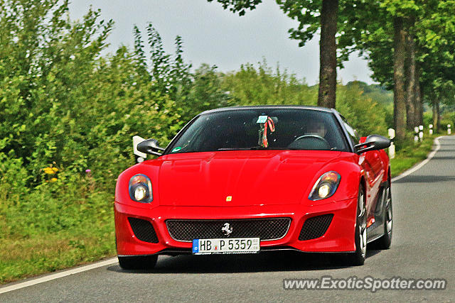 Ferrari 599GTO spotted in Stuhr, Germany