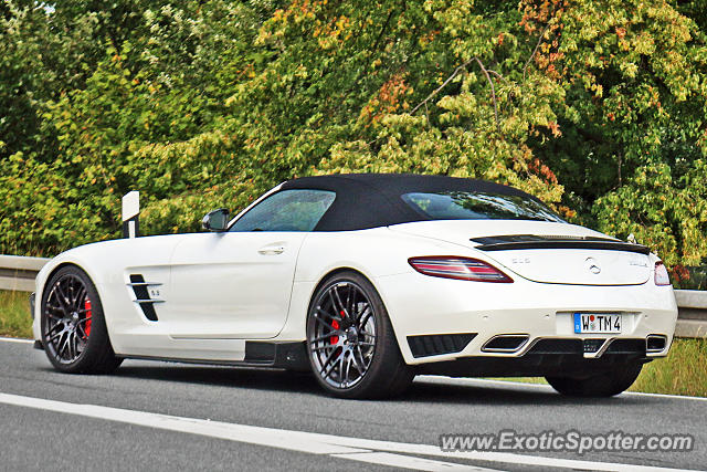 Mercedes SLS AMG spotted in Stuhr, Germany