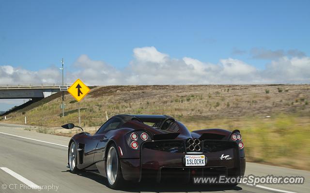 Pagani Huayra spotted in Monterey, California