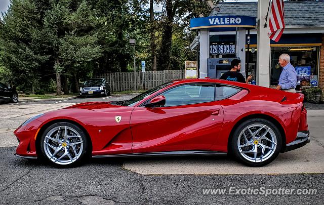 Ferrari 812 Superfast spotted in Bernardsville, New Jersey