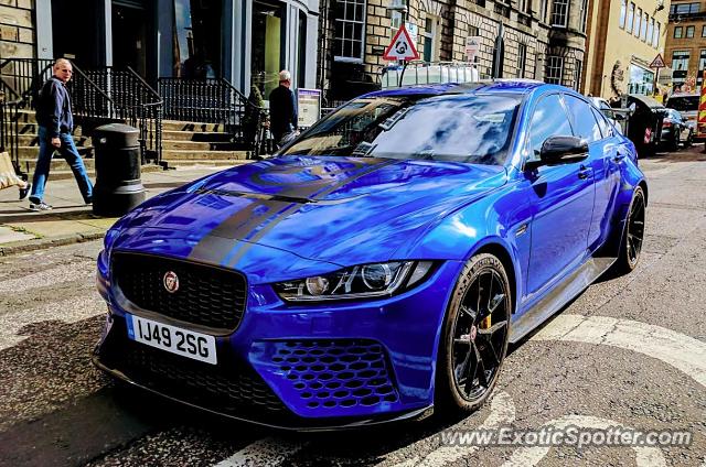 Jaguar Advanced Lightweight spotted in Edinburgh, United Kingdom
