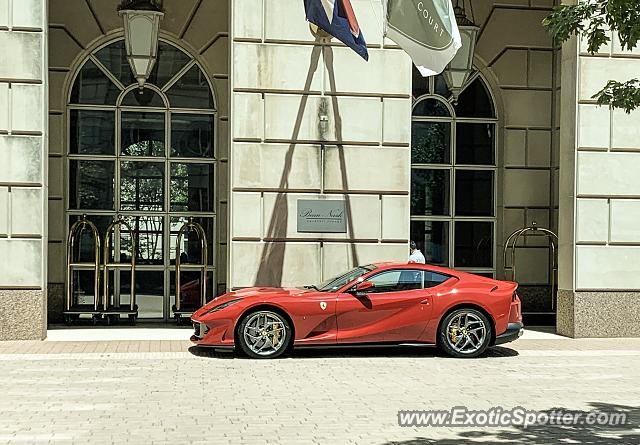Ferrari 812 Superfast spotted in Dallas, Texas