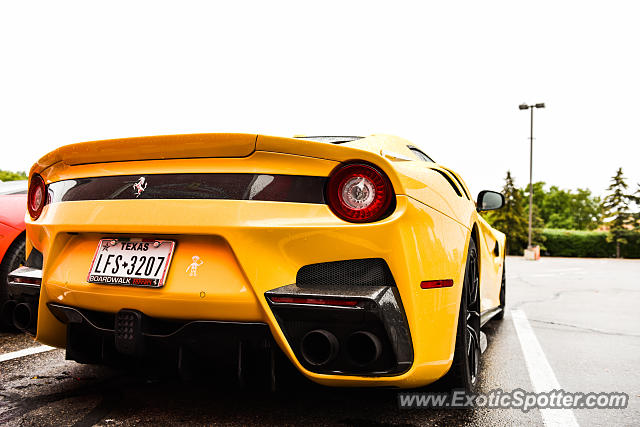 Ferrari F12 spotted in Minneapolis, Minnesota