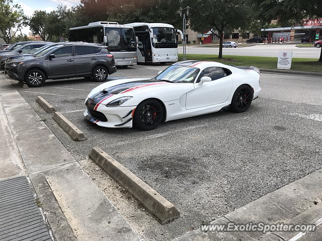Dodge Viper spotted in Houston, Texas