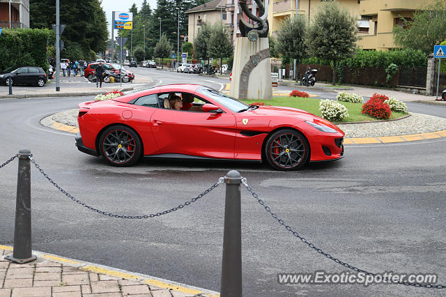 Ferrari Portofino spotted in Biassono, Italy
