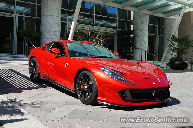 Ferrari 812 Superfast spotted in Vancouver, Canada