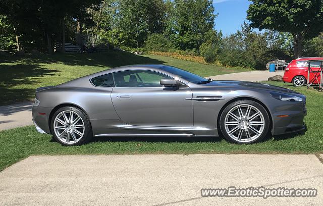 Aston Martin DBS spotted in Elkhart Lake, Wisconsin