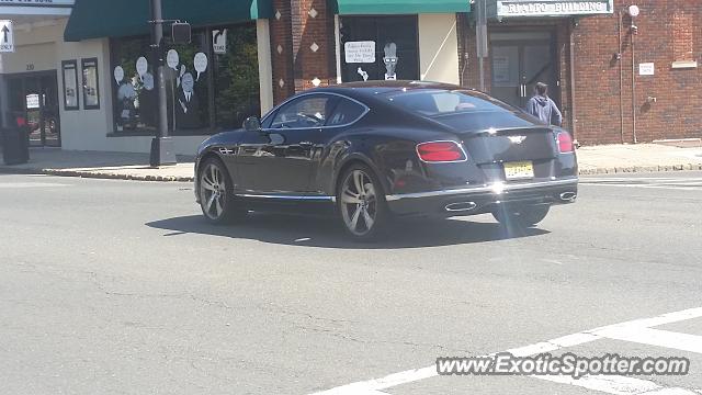 Bentley Continental spotted in Westfield, New Jersey