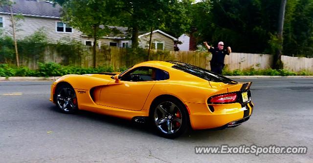 Dodge Viper spotted in Clark, New Jersey