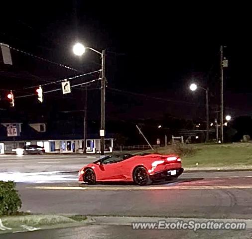 Lamborghini Huracan spotted in Greensboro, North Carolina
