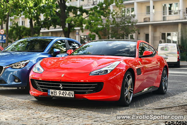 Ferrari GTC4Lusso spotted in Warsaw, Poland