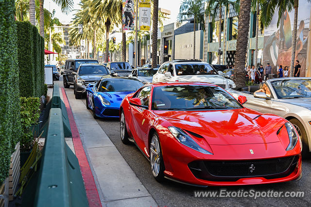Ferrari 812 Superfast spotted in Beverly Hills, California