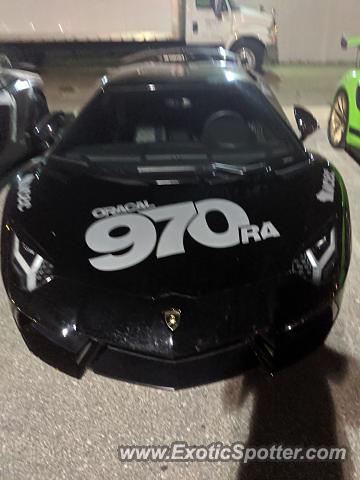 Lamborghini Aventador spotted in La Crosse, Wisconsin