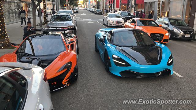 Mclaren 720S spotted in Beverly Hills, California